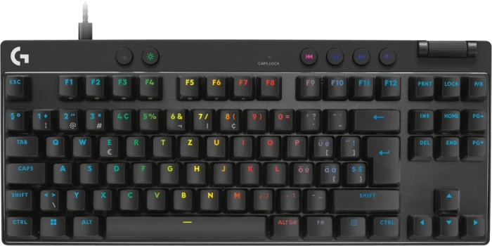 Logitech G PRO X TKL Rapid, schwarz, Magnetic Analog, USB, CH