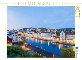 Calvendo Blick vom Lindenhof über die Limmat zum Limmatquai