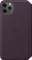 Apple Leder Folio Case für iPhone 11 Pro Max Aubergine Vorschaubild