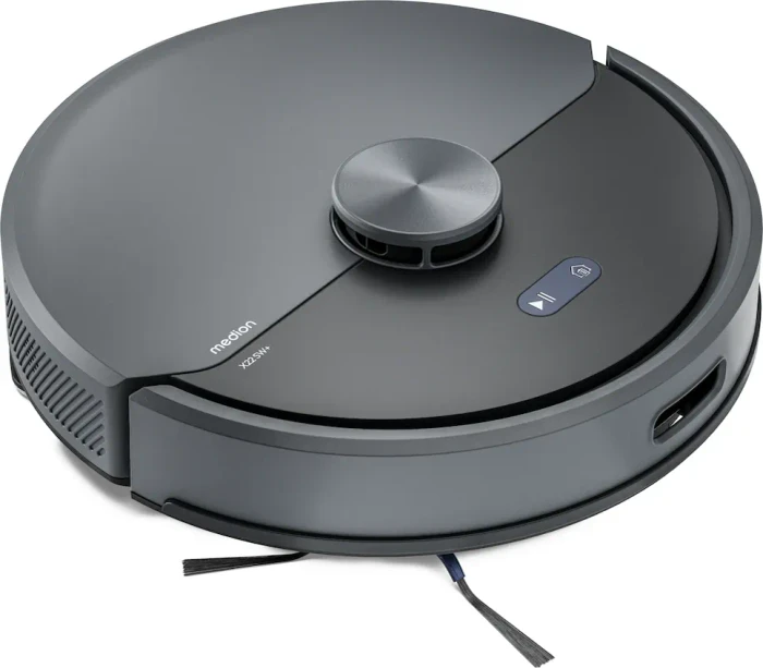 Medion MD 100021 X22 SW+ Saug-/Wischroboter schwarz inkl. Absaugstation