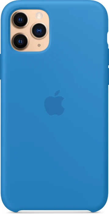 Apple Silikon Case für iPhone 11 Pro surfblau