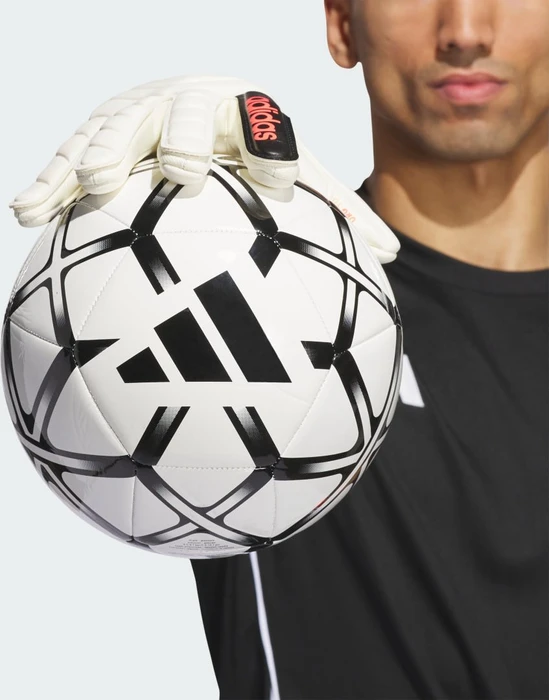 adidas Copa League Torwarthandschuhe ivory/solar red/black
