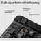 HP 430/435 Programmable Wireless Keypad, schwarz, Bluetooth Vorschaubild