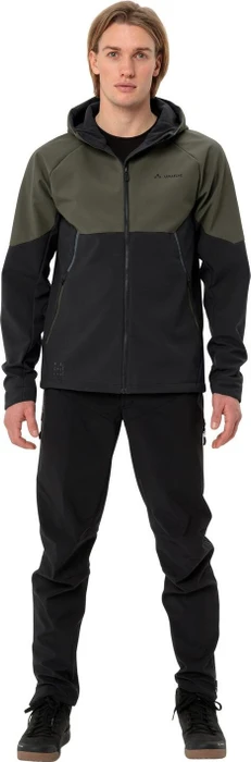 Vaude Qimsa Softshell Fahrradjacke khaki (Herren)