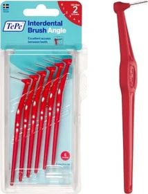 TePe Angle Interdentalbürste rot, 6 Stück