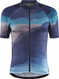 Craft ADV Endur Graphic Trikot kurzarm blau (Herren)