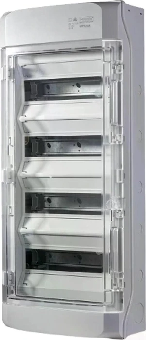 f-tronic AP Feuchtraumverteiler IP65, NEPTUN48, 4-reihig, mit Belüftungssystem (7270004)