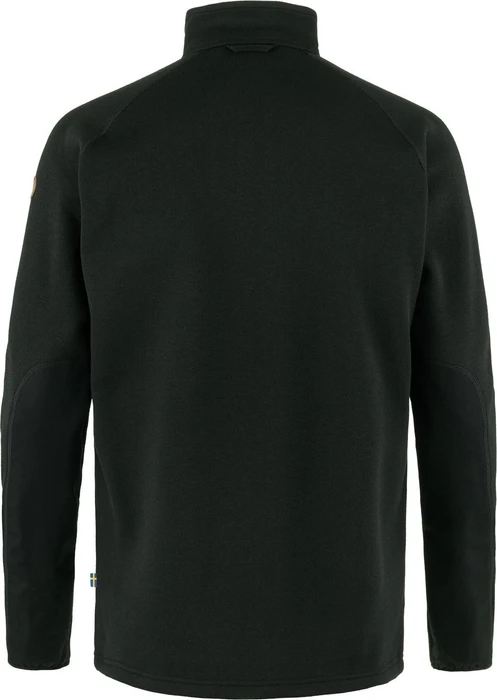 Fjällräven Övik Fleece Zip Jacke schwarz (Herren)