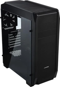 Enermax GraceMesh schwarz, Glasfenster