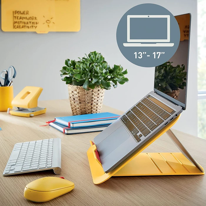 Leitz Ergo Cosy, Notebook-Stand bis 17", gelb