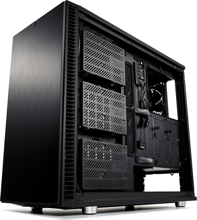 Fractal Design Define S2 Blackout, Glasfenster, schallgedämmt