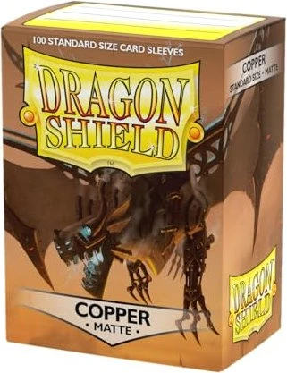 Dragon Shield Matte Sleeves Standard copper, 100 Stück