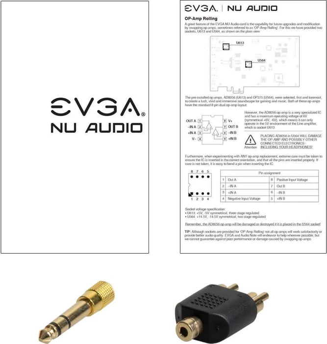EVGA NU Audio 5.1, PCIe x1