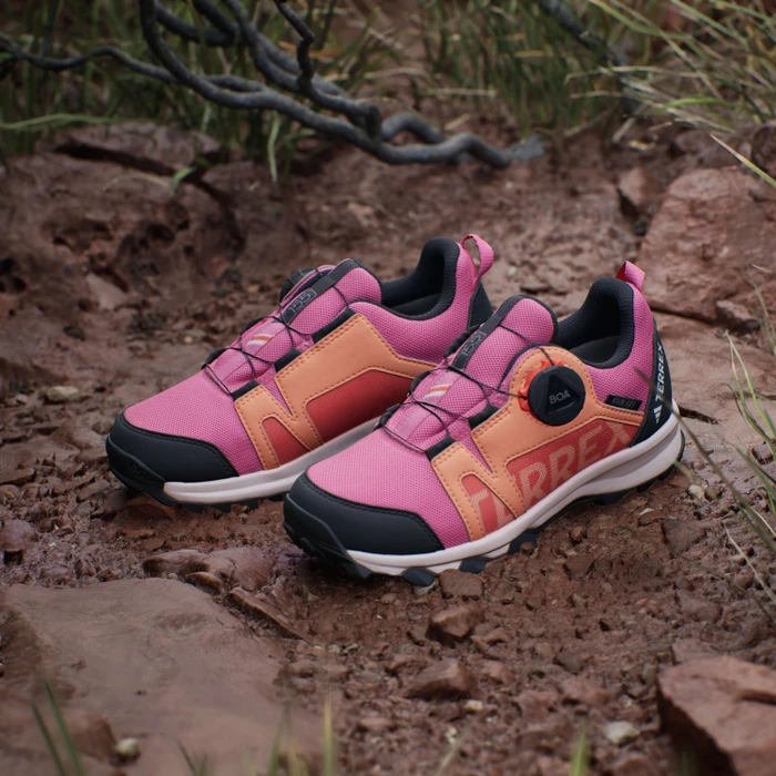 adidas Terrex Agravic BOA Rain.RDY pink fusion/putty mauve/core black (Junior)