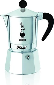 Bialetti Break 6 Tassen Espressokanne schwarz