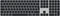Apple Magic Keyboard mit Touch ID und Ziffernblock für Mac mit Apple Chip (USB-C), schwarz/silber, USB/Bluetooth, DK Vorschaubild