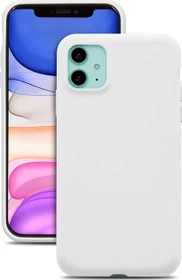 Cyoo Premium Liquid Silicon Case für Apple iPhone 12 Pro Max weiß