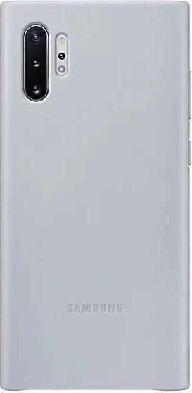 Samsung Leather Cover für Galaxy Note 10+ grau