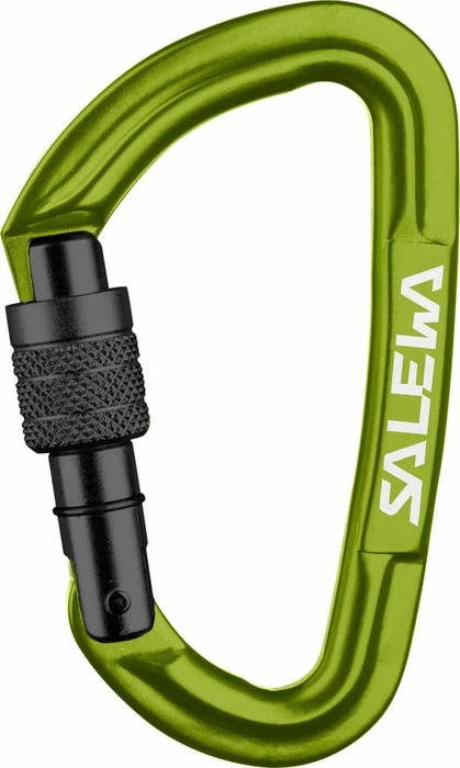 Salewa Hot G3 Screw Schraubkarabiner fluo green