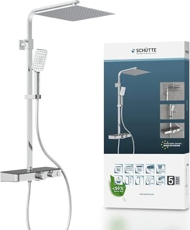 Schütte Ocean Duschsystem chrom/anthrazit