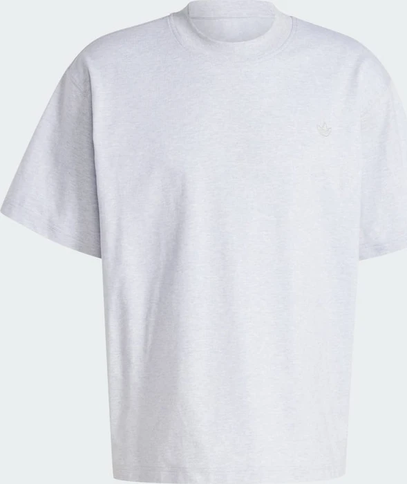 adidas Premium Essentials T-Shirt kurzarm light grey heather (Herren)