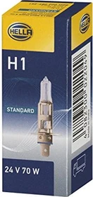 Hella Standard Halogen 24V H1 70W, 1er-Pack