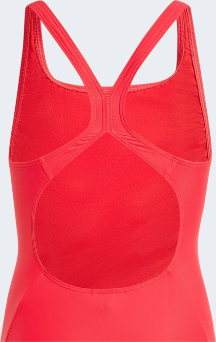adidas 3-Streifen C-Back Badeanzug pure ruby/white (Junior)