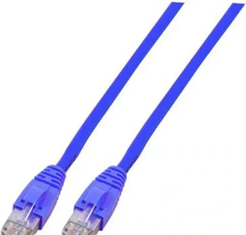 EFB Elektronik CCA Patchkabel, Cat6, U/UTP, RJ-45/RJ-45, 3m, blau