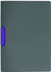 Durable Duraswing Color 30 Klemmmappe, A4, anthrazit/violett, 5er-Pack