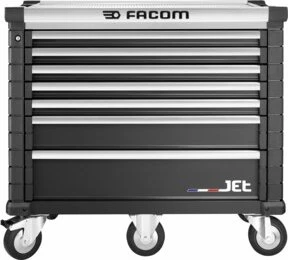 Facom JET.7NM5A Werkzeugwagen schwarz