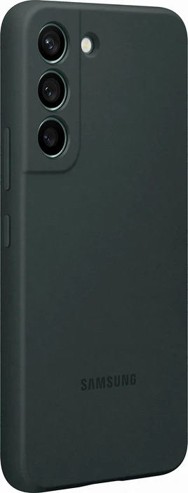 Samsung Silicone Cover für Galaxy S22 Forest Green