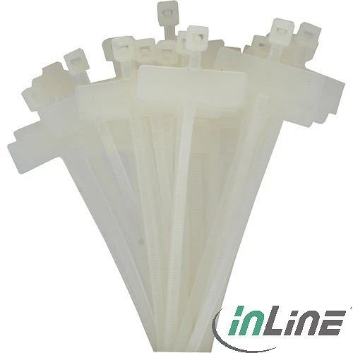 InLine Kabelbinder, 2.5mm, 100mm, 100 Stück