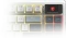 MSI FORGE GK600 TKL Wireless Sky, LEDs RGB, hot-swap, KKT Purple Star, USB/Bluetooth, FR Vorschaubild