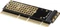 Axagon M.2 NVMe SSD PCI Express 3.0 x16 Add-On Card Vorschaubild