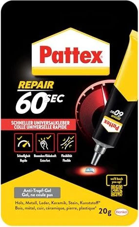 Pattex 60 sec Universalkleber, 20g