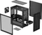 DeepCool CH370, schwarz, Glasfenster Vorschaubild