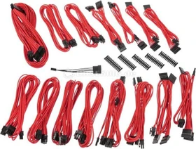 BitFenix Alchemy 2.0 EVG-Series Kabel Kit für Netzteile, rot (BFX-ALC-EVGRR-RP)