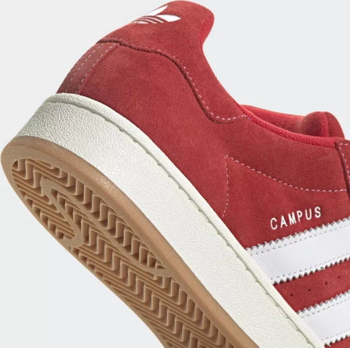 adidas Campus 00s better scarlet/cloud white/off white