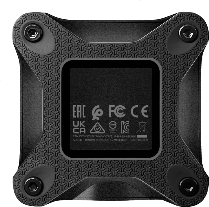 ADATA SD620, schwarz, 2TB, USB 3.0 Micro-B