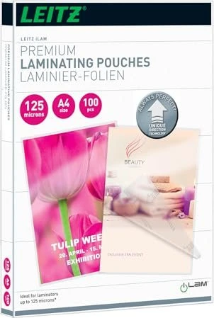 Leitz Laminierfolien iLAM, A4, 2x 125µm, glänzend, 100 Stück
