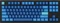 Keychron OEM Dye-Sub Keycap-Set Ocean - Version B, Kunststoff (PBT), Ocean, blau, 114 Tasten, ANSI-US Vorschaubild