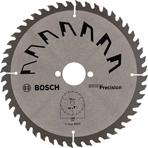 Bosch DIY Precision Kreissägeblatt 48Z, 190x2.5x30mm, 1 Stück