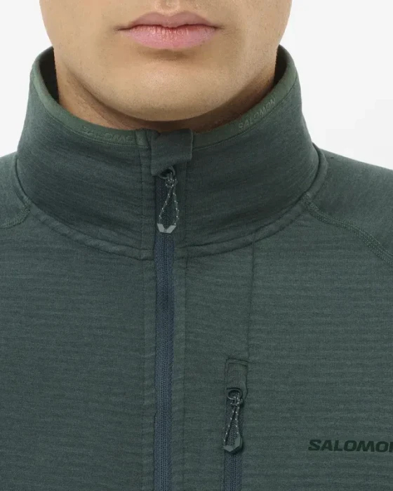 Salomon Essential Lightwarm Jacke green gables (Herren)
