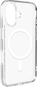 Puro Cover Lite Mag für Apple iPhone 16 Plus transparent/weiß