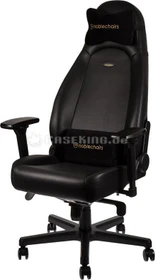 noblechairs Icon Nappa Gamingstuhl, schwarz