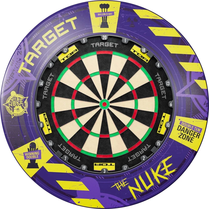 Target Luke Littler World Champion Edition inkl. Surround Bundle Dartscheibe