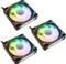 Kolink Umbra X ARGB PWM Lüfter, LED-Steuerung, Fernbedienung, 120mm, 3er-Pack Vorschaubild