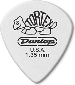 Dunlop Tortex White Jazz III Pick, 1.5mm, 72-Pack