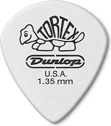 Dunlop Tortex White Jazz III Pick, 1.5mm, 72-Pack