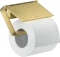 Hansgrohe AXOR Universal Softsquare Toilettenpapierhalter mit Deckel brushed brass Vorschaubild
